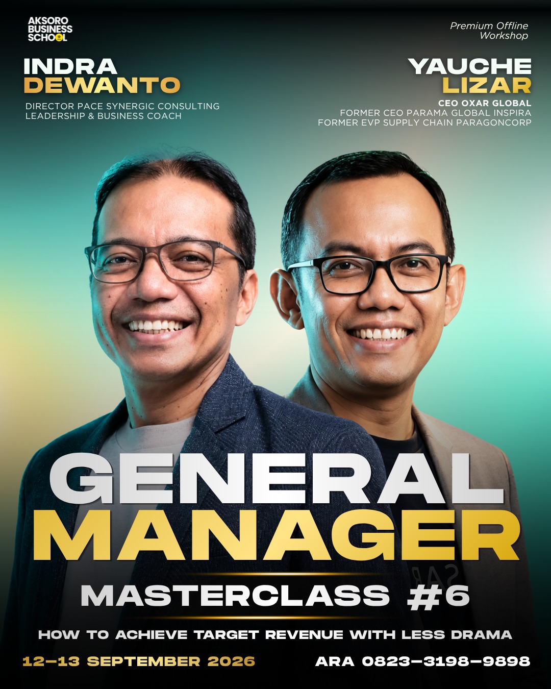 General Manager September 2026